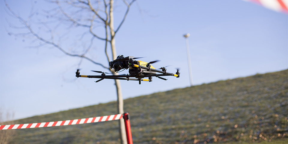 Eerste pilots met gebouwinspecties door drones veelbelovend
