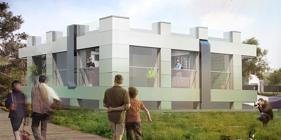 VMRG | TU Delft studenten onthullen prototype van modulair en energie producerend appartement