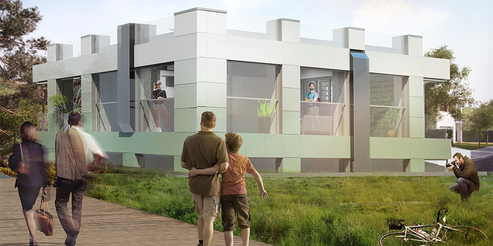 TU Delft studenten onthullen prototype van modulair en energie producerend appartement