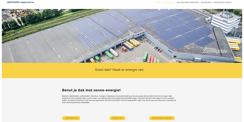 Nieuwe website grotedaken.nl