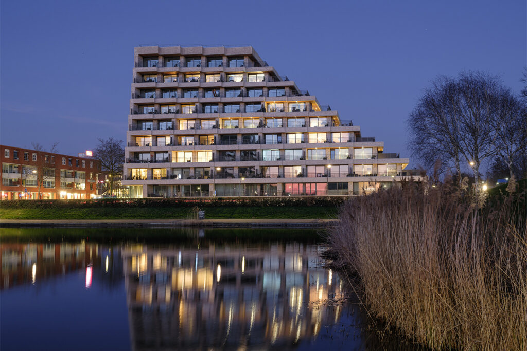 Zilverpoort, Lelystad – Luxe woongebouw met 35 unieke plattegronden