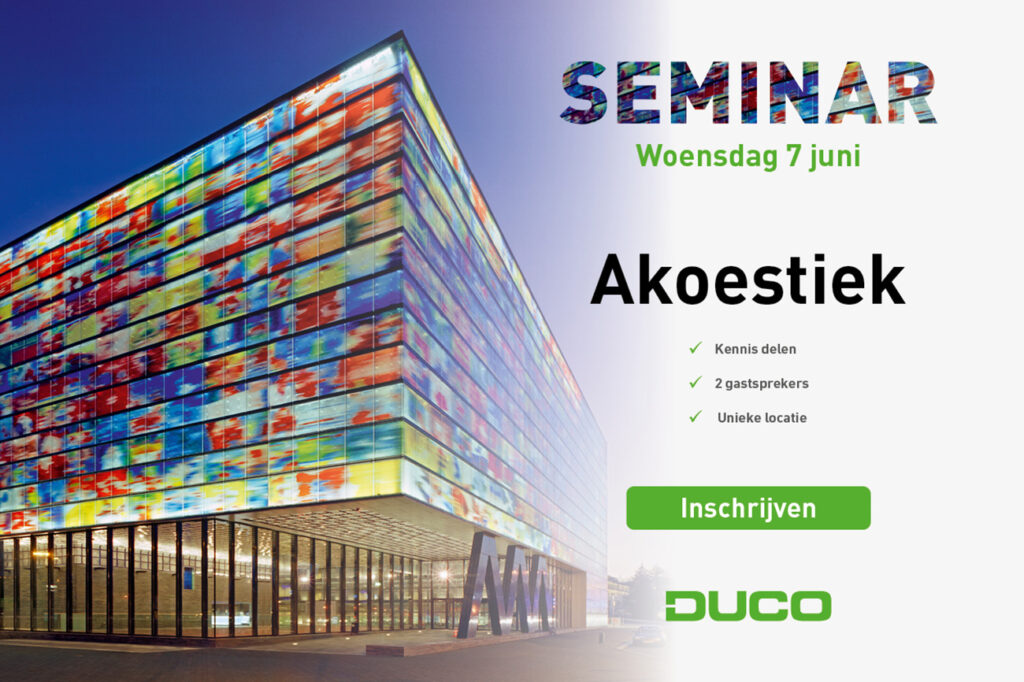 DUCO Seminar: Akoestiek